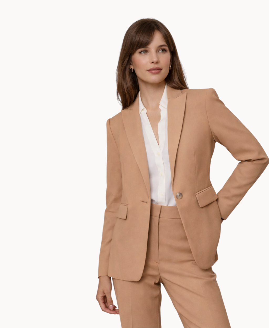 petite-straight-fit-blazer-for-women-long-sleeves-single-button-front-closing